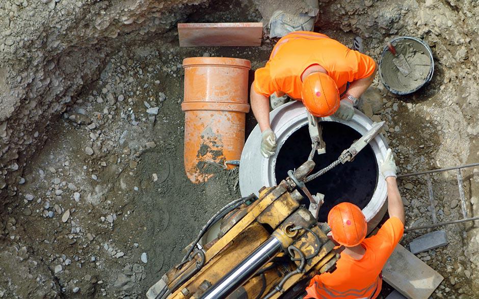canalisation egout Clichy-sous-Bois